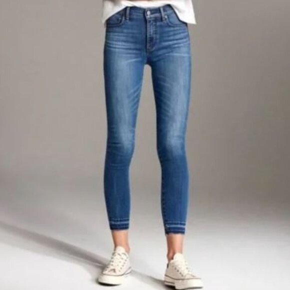 Denim Forum - The Nico High Rise Skinny Crop - Size 26 - Picture 1 of 11